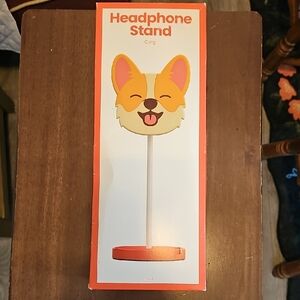 Nwt Corgi Head Phone Stand